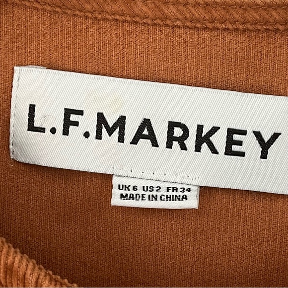 LF Markey 2 Finlay Corduroy Boilersuit jumpsuit 0375 - Picture 6 of 14